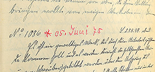 Voransicht Faksimile BD 1086